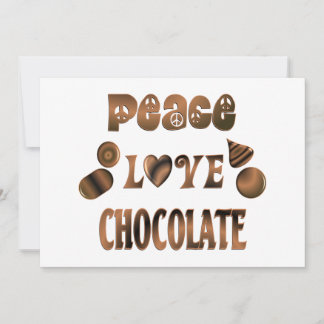 Peace Love Chocolate