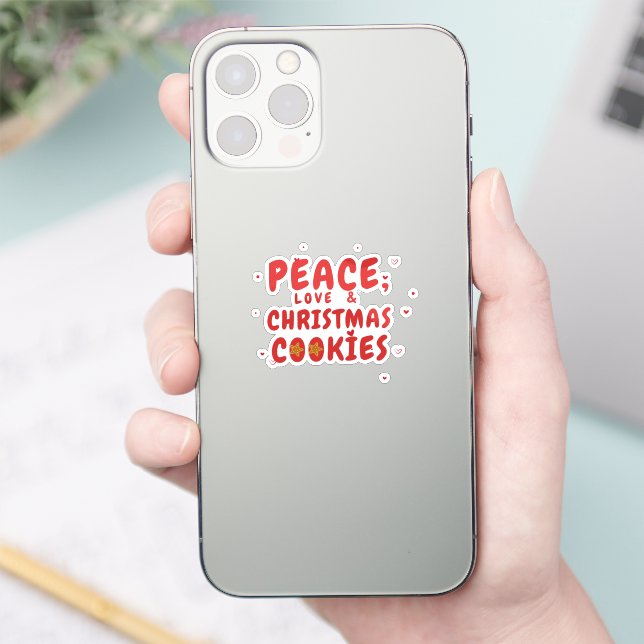 Peace, Love, & Christmas Cookies (Phone)