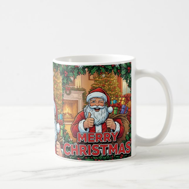 ❄️ “Peace • Love • Cocoa – Christmas 2025 Mug (Right)