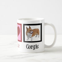 Peace Love Corgi Photograph