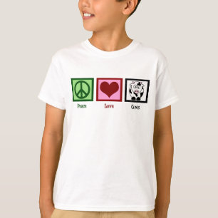 Peace Love Cows Kids T-Shirt
