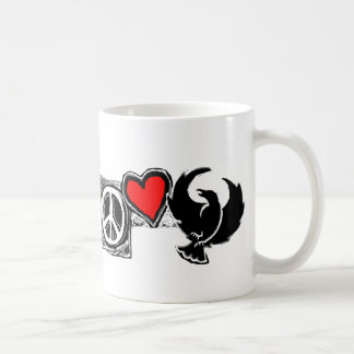 Peace, Love, Crowfoot. Coffee Mugs! Coffee Mug