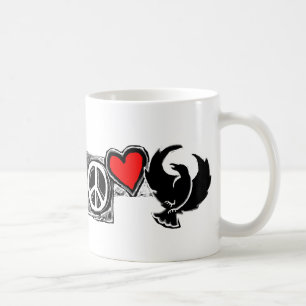 Peace, Love, Crowfoot. Coffee Mugs! Mug