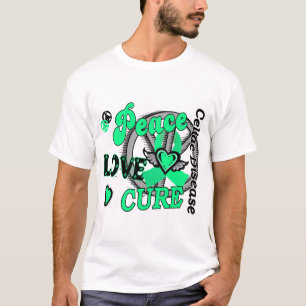 Peace Love Cure 2 Celiac Disease T-Shirt