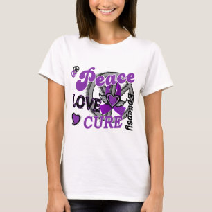 Peace Love Cure 2 Epilepsy T-Shirt