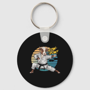 Peace Love Cure Breast Cancer Awareness Warrior Pi Key Ring