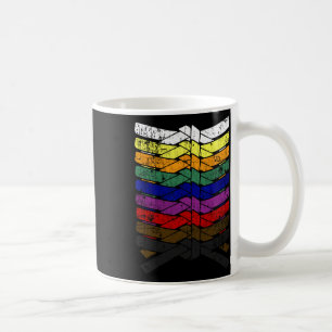 Peace Love Cure Pink Ribbon Breast Cancer Awarenes Coffee Mug