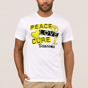 Peace Love Cure Sarcoma T-Shirt