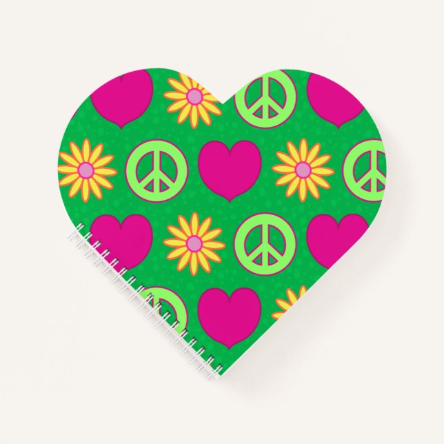 Peace Love Daisies Notebook (Front)