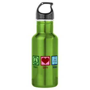 Peace Love Debate Team 532 Ml Water Bottle