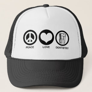Peace Love Dentistry Hat