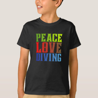 peace love diving T-Shirt