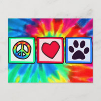 Peace, Love, Dog; Pawprint
