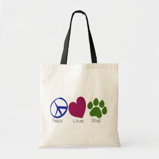 Peace Love Dogs Bag