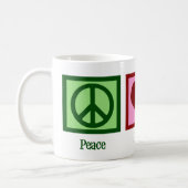 Peace Love Ducks Coffee Mug (Left)