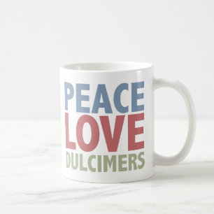 Peace Love Dulcimers Coffee Mug