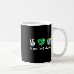 Peace Love Earth Earth Day Men Women Kids Boys Gir Coffee Mug