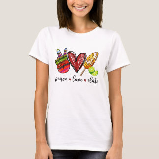 -Peace Love Elote T-Shirt