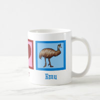 Peace Love Emu