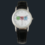 Peace Love Endocrinology Watch<br><div class="desc">A great endocrinologist Christmas gift that features a peace sign,  heart,  and medical caduceus symbol for endocrinology. A way to say thanks to your diabetes doctor,  nurse or growth specialist. Peace Love Endocrinology.</div>