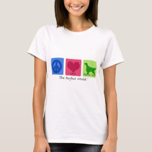 Peace Love English Setter T-Shirt