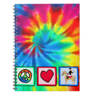 Peace, Love, Equestrian Notebook
