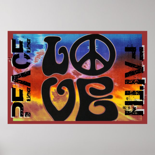 PEACE LOVE FAITH POSTER (Front)