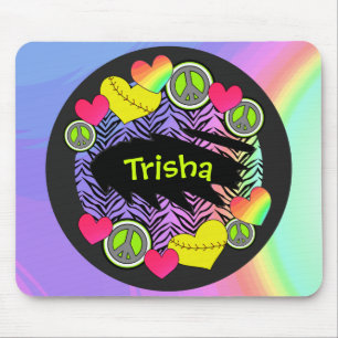 Peace Love Fastpitch Mousepad