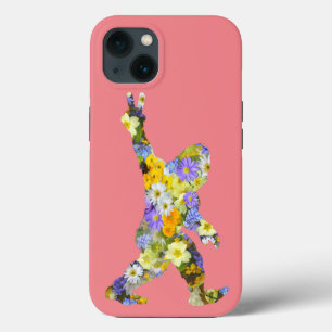 Peace Love  Floral Bigfoot   iPhone 13 Case