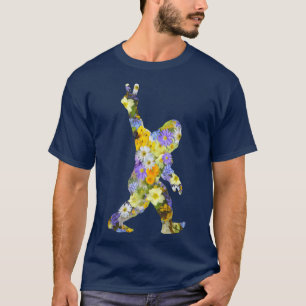 Peace Love Floral Bigfoot T-Shirt