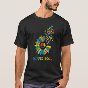 Peace Love Freedom Hippie Soul  60s 70s Costume T-Shirt