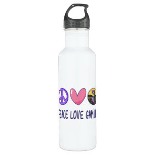 Peace Love Gaming 710 Ml Water Bottle