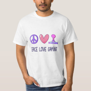 Peace Love Gaming T-Shirt