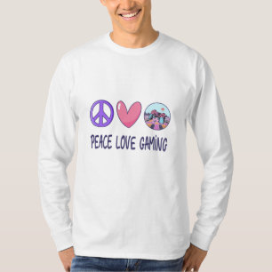 Peace Love Gaming T-Shirt