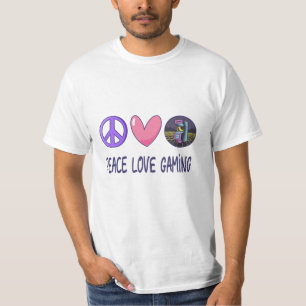 Peace Love Gaming T-Shirt