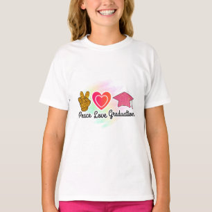 Peace, Love, Graduation T-Shirt