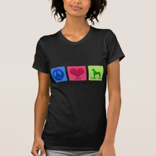 Peace Love Great Dane T-Shirt