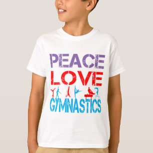 PEACE LOVE GYMNASTICS T-Shirt