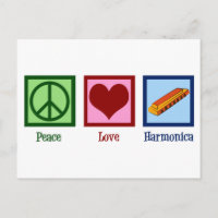 Peace Love Harmonica