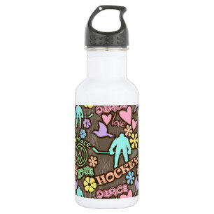 Peace, Love, Hockey 532 Ml Water Bottle
