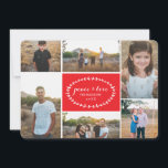 Peace & Love Holiday Photo Card<br><div class="desc">Photography courtesy of Othello Silla: www.othellosilla.com</div>