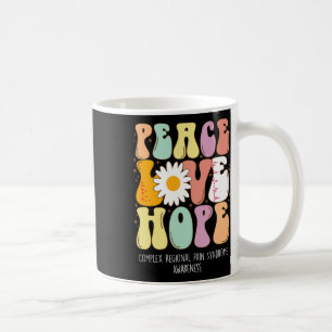 Peace Love Hope Complex Regional Pain Syndrome Crp Coffee Mug