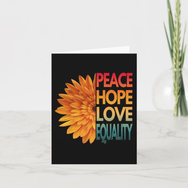 PEACE LOVE HOPE EQUALITY   INVITATION (Front)