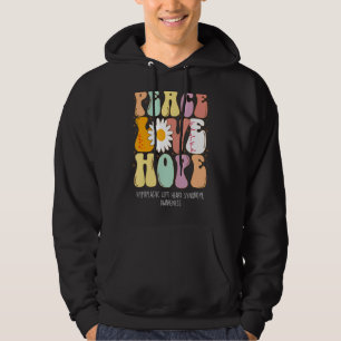 Peace Love Hope Hypoplastic Left Heart Syndrome Aw Hoodie