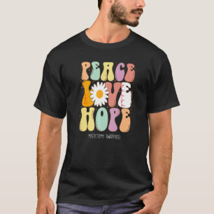 Peace Love Hope Mastectomy Awareness T-Shirt