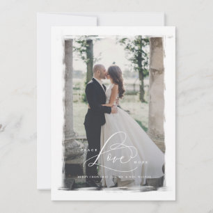 Peace Love Hope Newlywed Christmas Cards