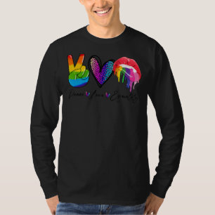 Peace Love Inclusion Equality Diversity Human Righ T-Shirt