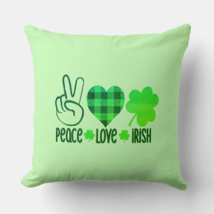 Peace Love Irish-66677 Cushion