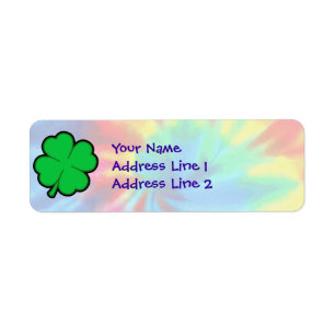 Peace, Love, Irish Return Address Label