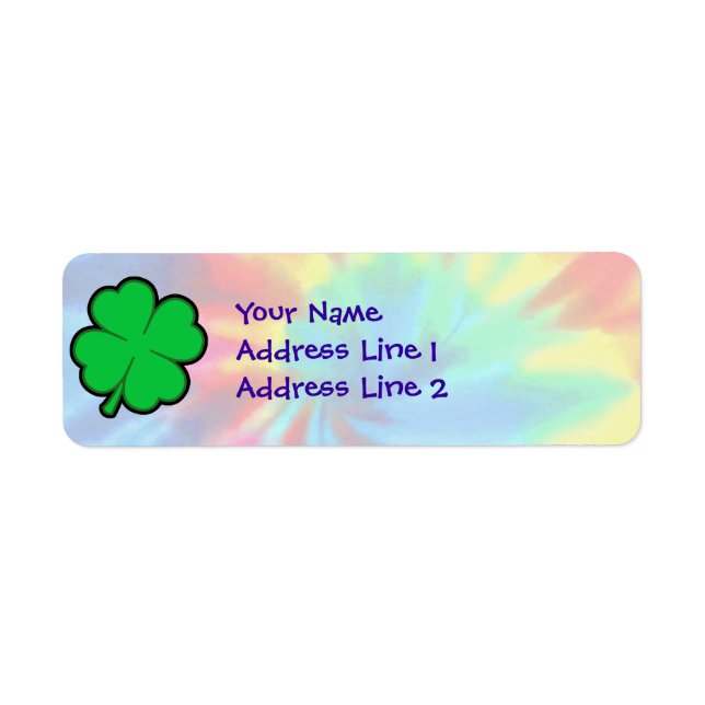 Peace, Love, Irish Return Address Label (Front)